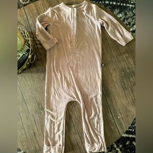 RAGS long sleeve Henley romper size 3/4
